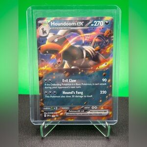 Houndoom ex Pokémon Card